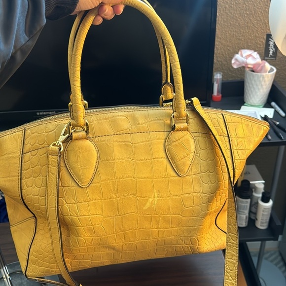 Authentic MCM Croc Skin Bag - Picture 6 of 15